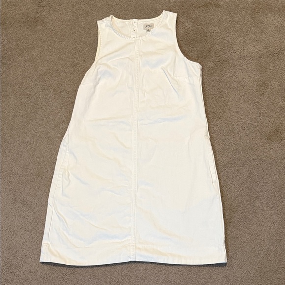 J. Crew White Mini Dress - Picture 1 of 5